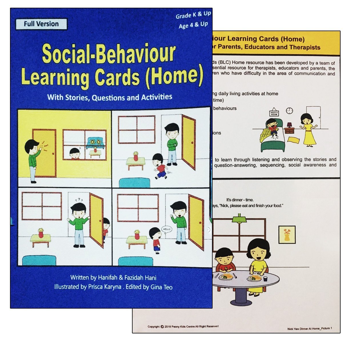 Social-Behaviour Learning Cards